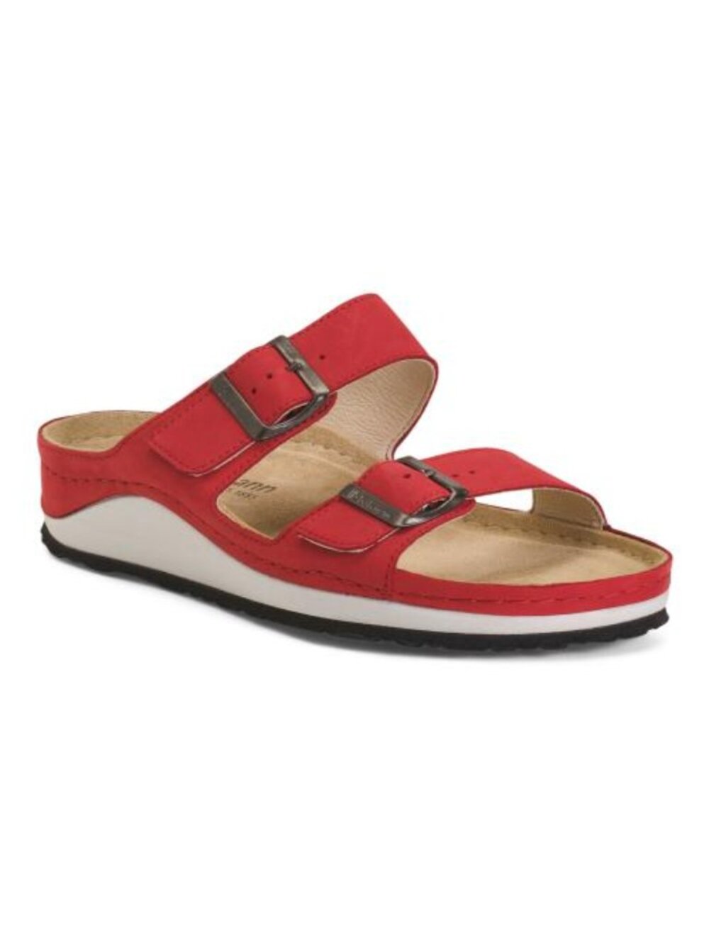BERKEMANN Nubuck Leather Belina Comfort Sandals